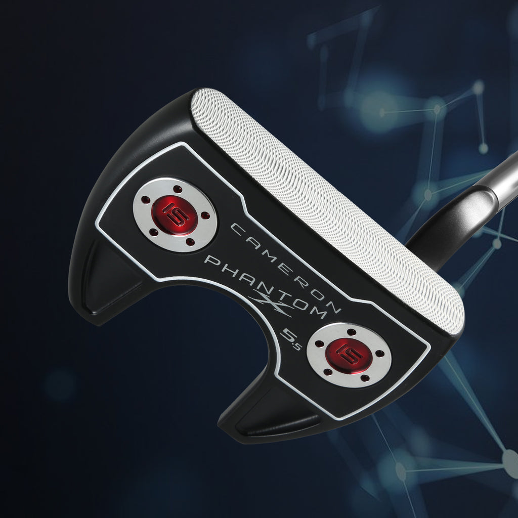 New CAMERON Select Squareback phantom X Straight Semicircle Cowhorn Putter Golf Putter 32-35 Inch Steel Shaft With Head Cover