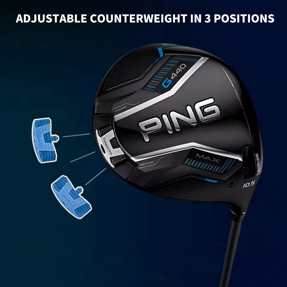 Golf Club 440 MAX Driver Golf No.1 Wooden 9/10.5 Degree Men's Fault Tolerant Long Distance Only head no shaft