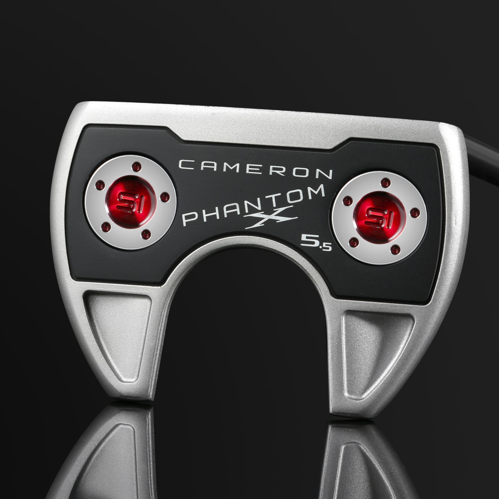 New CAMERON Select Squareback phantom X Straight Semicircle Cowhorn Putter Golf Putter 32-35 Inch Steel Shaft With Head Cover