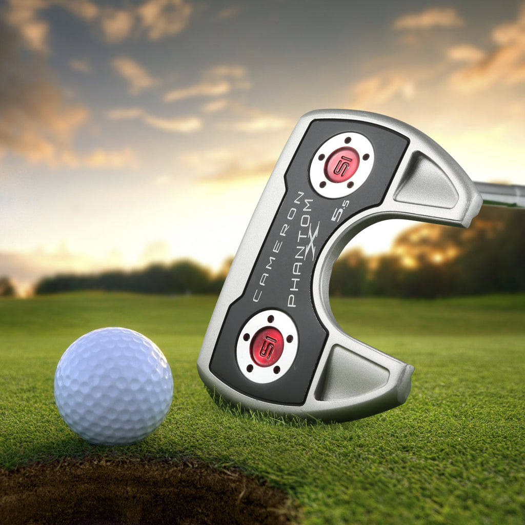 New CAMERON Select Squareback phantom X Straight Semicircle Cowhorn Putter Golf Putter 32-35 Inch Steel Shaft With Head Cover